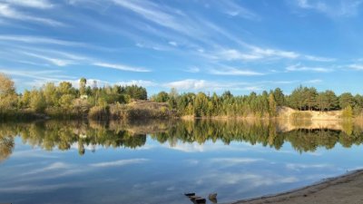 Рибалка на Блакитному озері