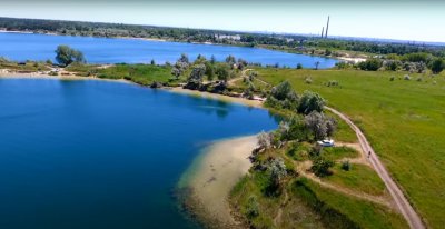 Рибалка на Блакитному озері