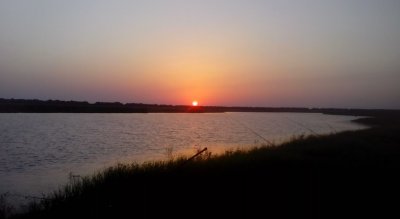 Рыбалка на речке Остёрка