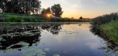 Рыбалка на речке Остёрка