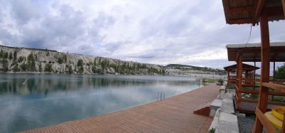 Рыбалка и отдых на озере Мраморное 