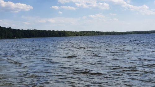 Рыбалка на Белом озере в с. Рудка Ровенской области