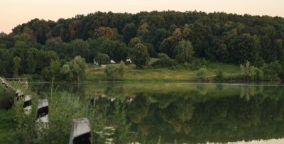 Рибалка на платній водоймі у с. Остапівка Полтавської області