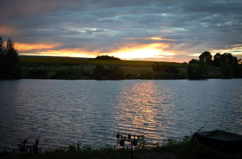 Риболовля на ставку Перші Бугаї в Харківській області