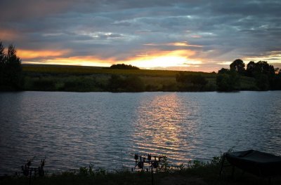 Риболовля на ставку Перші Бугаї в Харківській області