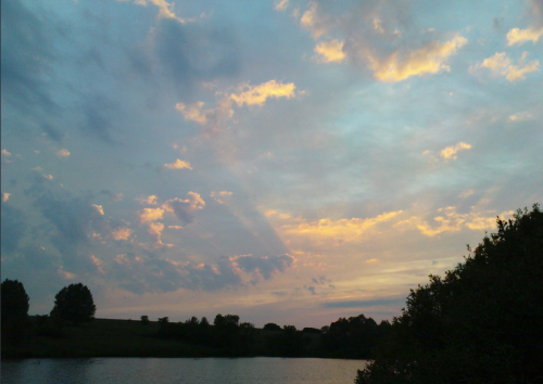 Риболовля на ставку Перші Бугаї в Харківській області