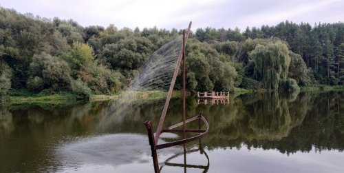 Риболовля на воді у санаторії «Медобори» в Тернопільській області