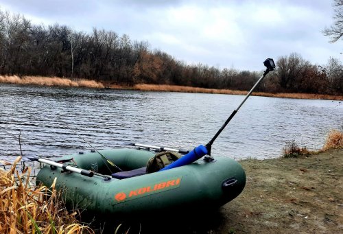 Рыбалка на водоёме в с. Островерховка