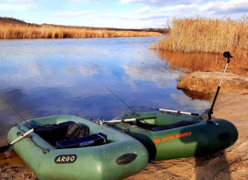 Рыбалка на водоёме в с. Островерховка