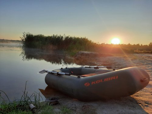 Рыбалка на водоёме в с. Островерховка
