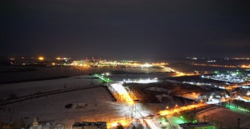 Рыбалка в пруду охладительной электростанции