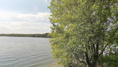 Рыбалка в водоёме с. Новая Слобода 