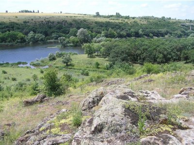 Устя річки Велика Корабельна при впаданні в Південний Буг Миколаївської області