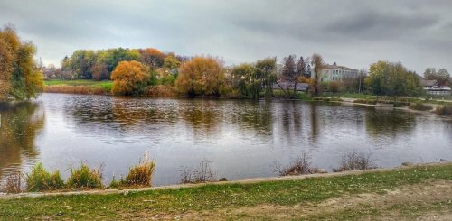 Водоем в селе Покутинцы Виньковецкого р-на