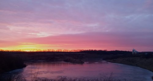 Водойма в селі Правдівка 