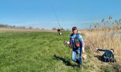 Рибалка на Якимівських ставках