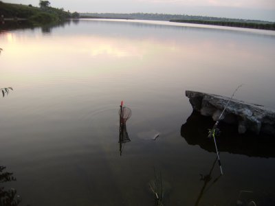 Рыбалка на реке Ингул в Николаевской области