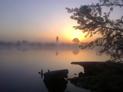 Рыбалка на реке Ингул в Николаевской области
