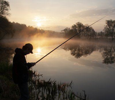 Рыбалка в селе Подгорное Новониколаевского р-н. Запорожской обл.