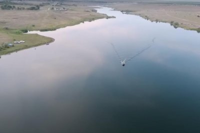 Рибалка в селі Семенівка