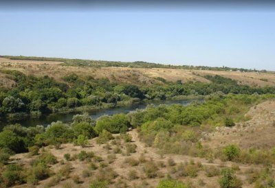 Рибалка в селі Семенівка