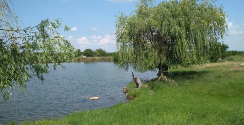 Риболовля на річці Чокрак с. Долинське 