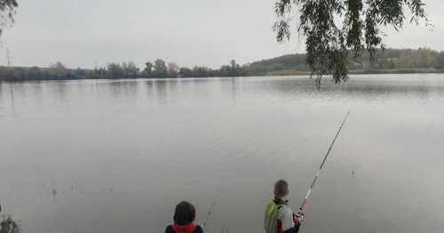 Рибалка на Антонівських ставках у Дніпропетровській області