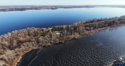 Рыбалка на Косе гребного канала