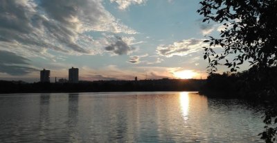 Рыбалка на Косе гребного канала