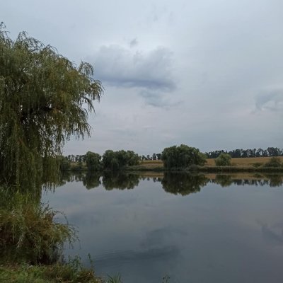 Рыбалка на водоеме в селе Бровково