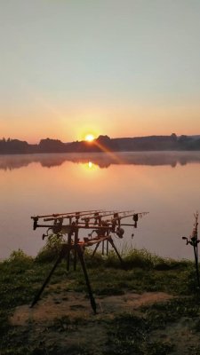 Рыбалка на водоеме в селе Бровково