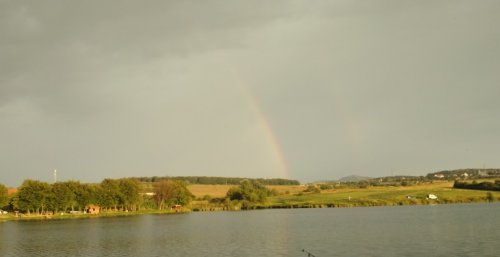 Рибальська водойма у с. Верхній Коропець