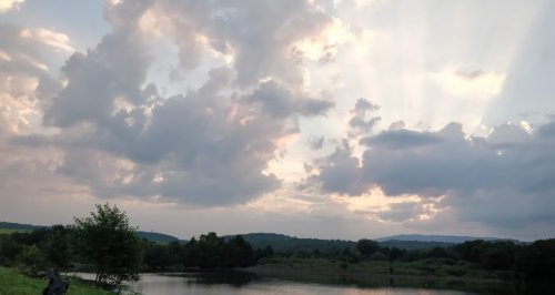 Рибальська водойма у с. Верхній Коропець