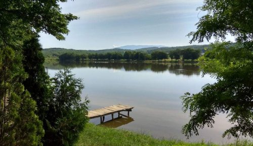 Рибальська водойма у с. Верхній Коропець