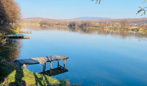 Рибальська водойма у с. Верхній Коропець