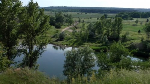 Карьер в с. Тишки в Полтавской области