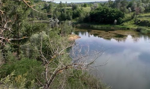 Карьер в с. Тишки в Полтавской области