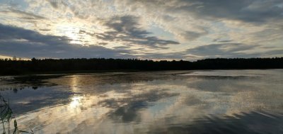Рыбалка на  Луковском озере в Ровенской области