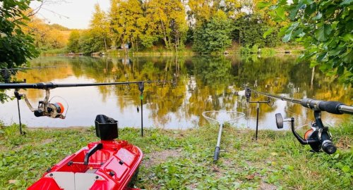 Рыбалка на озере «Адреналин» в Харьковской области