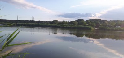 Рыбалка на озере Аква-Сити в Одесской области