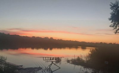 Рыбалка на озере Аква-Сити в Одесской области