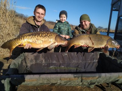 Рыбалка на озере Аква-Сити в Одесской области