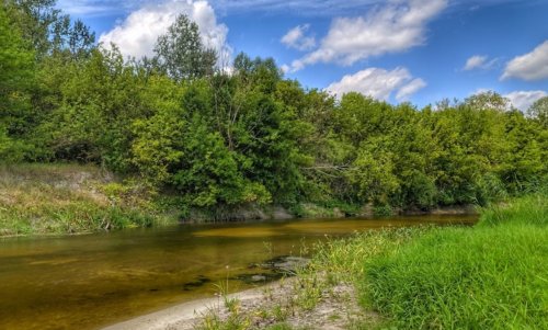 Рыбалка на реке Псел в Сухорабовке