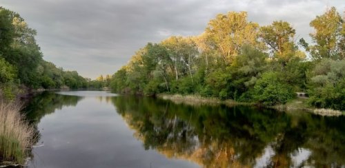 Рыбалка на реке Псел в Сухорабовке
