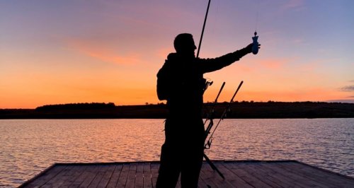 Рибалка на озері Крута Балка