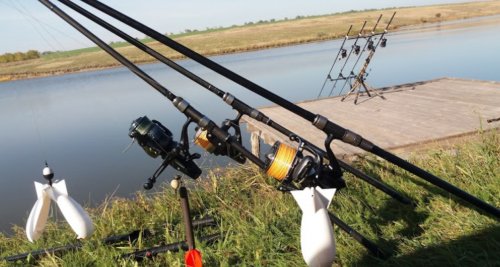 Рибалка на озері Крута Балка