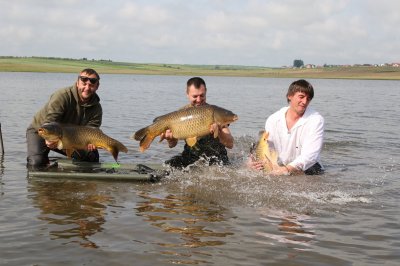 Рыбалка на озере Trident Lake 