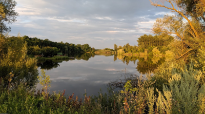 Рибалка на водоймі Хутір