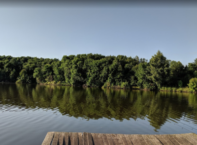 Рибалка на водоймі Хутір
