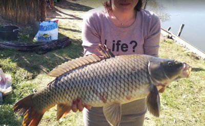 Рыбалка на водоеме в  селе Мирном